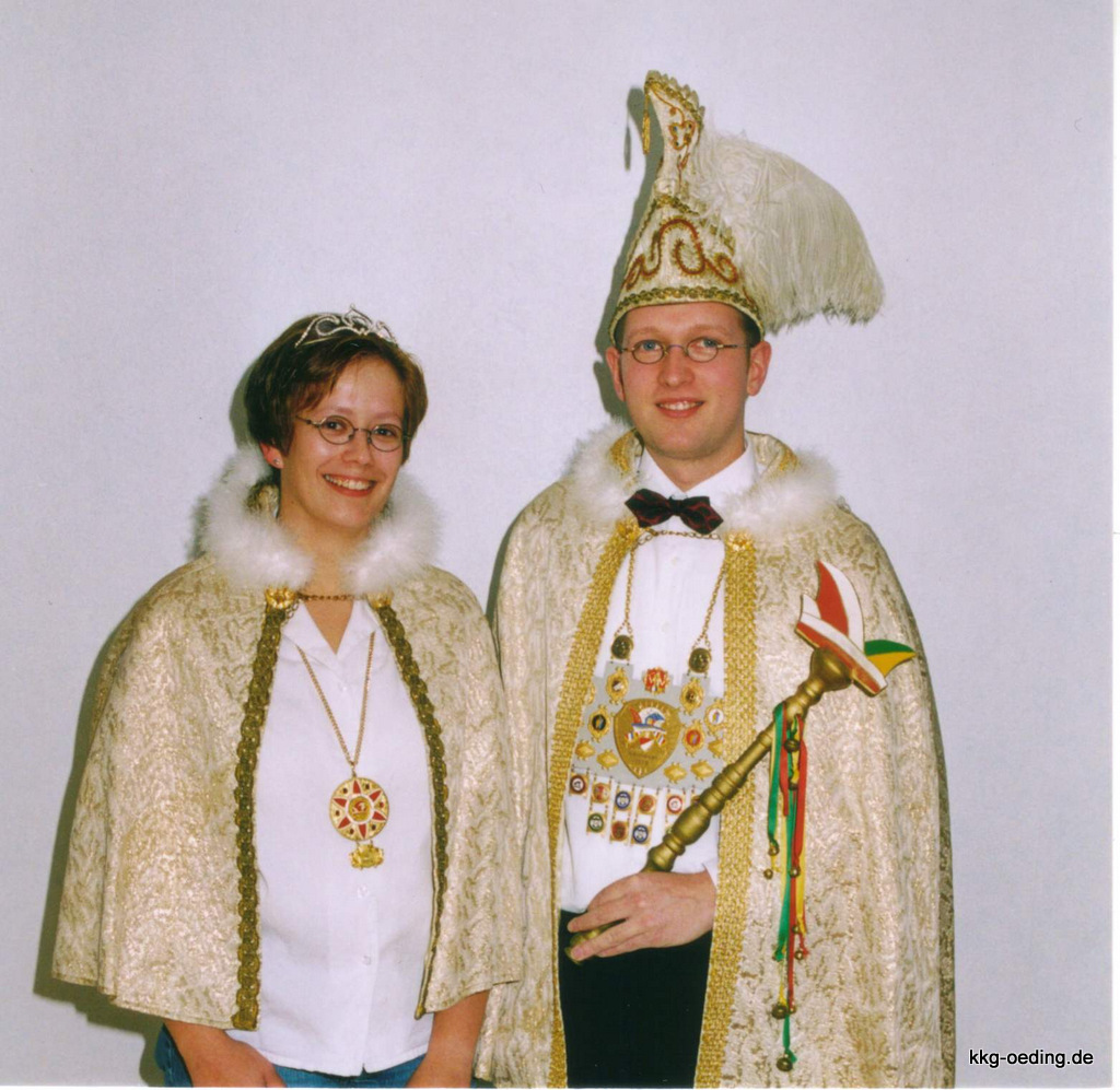 Prinz Jörg I. und Prinzessin Rita II.