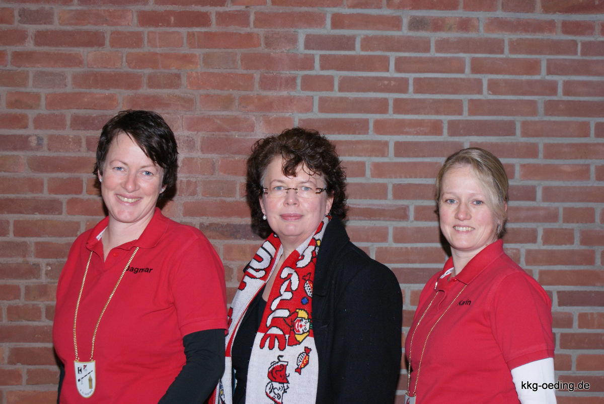 Dagmar Kamps, Christa Terschluse, Karin Mümken